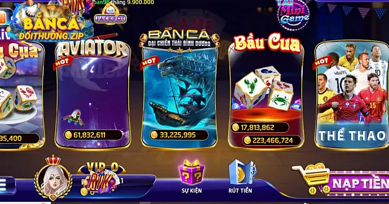 Rikvip - Cổng Game Bắn Cá Nạp SMS