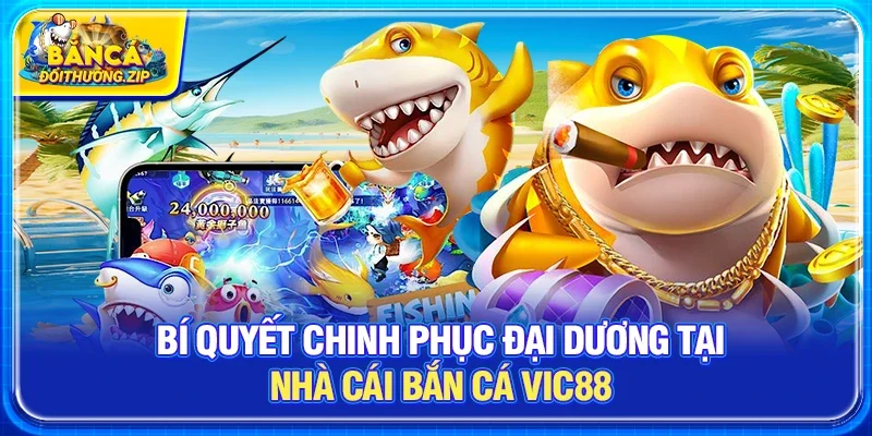 Bí quyết chinh phục đại dương tại Nhà cái bắn cá VIC88